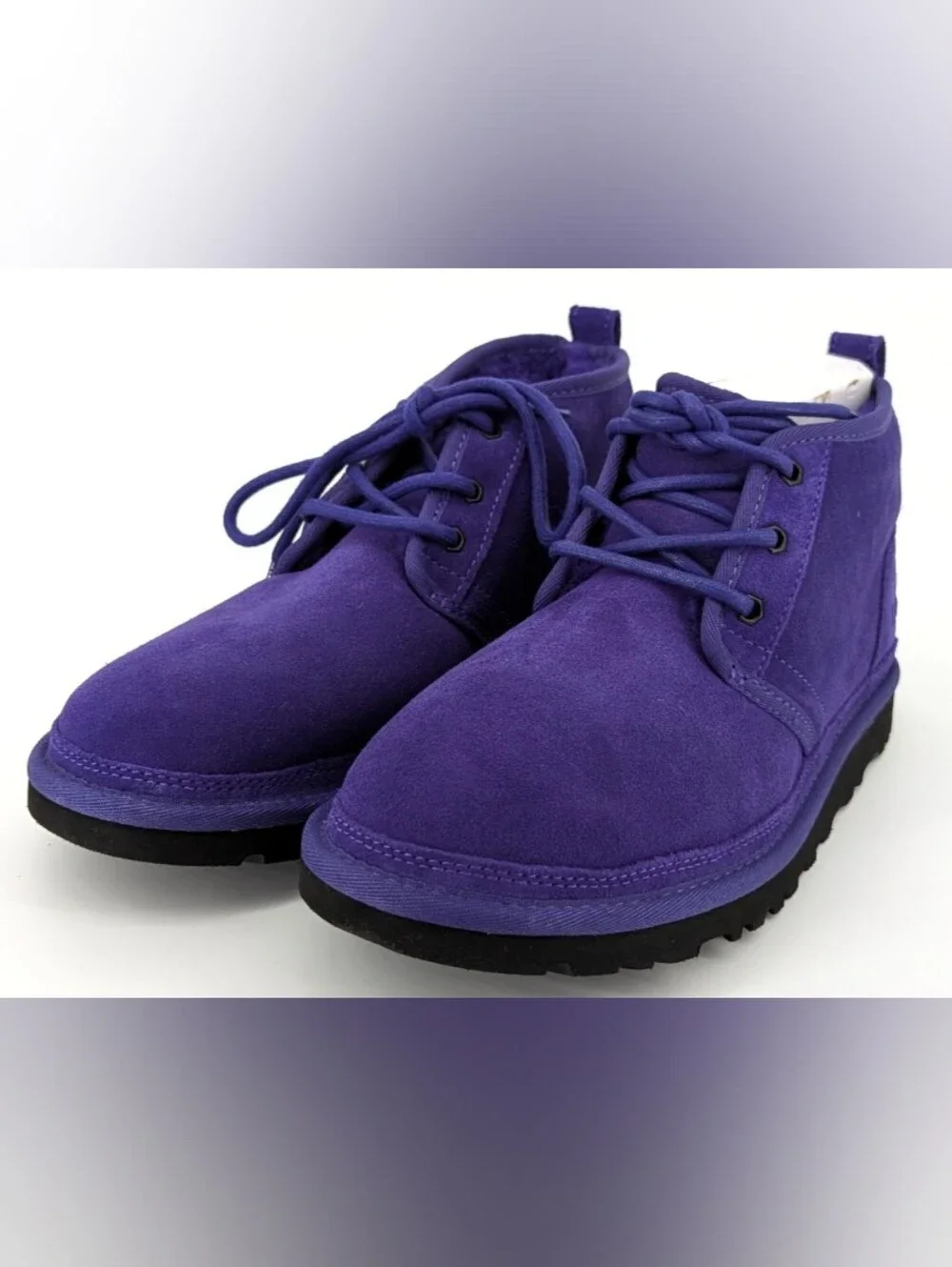 UGG Women's Neumel Suede Lace-Up Ankle Boots Size 9 NIB MSRP $150